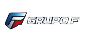 logo grupo f fondo blanco letras blancas